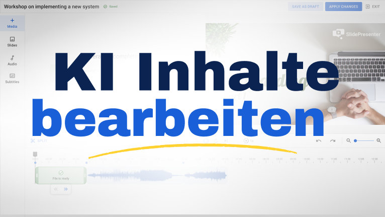 KI-Inhalte bearbeiten