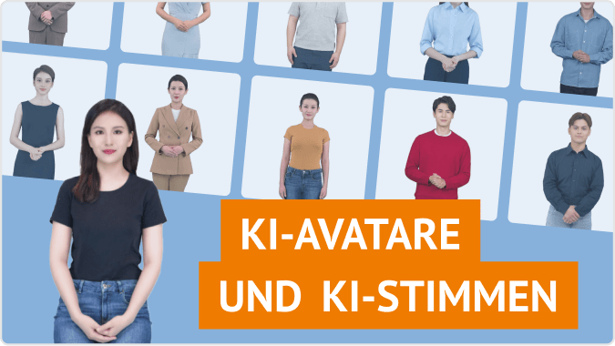 KI-Avatare und Stimmen